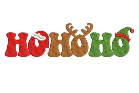 Christmas HoHoHo Embroidery Review