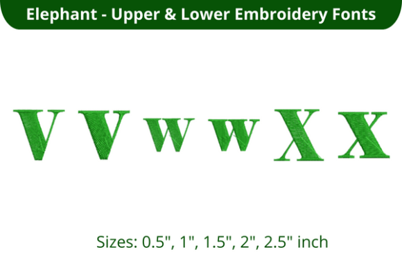 Elephant Font VWX Review