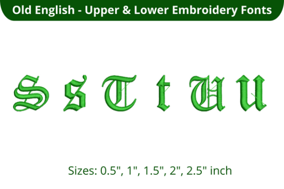 Old English Font STU Review